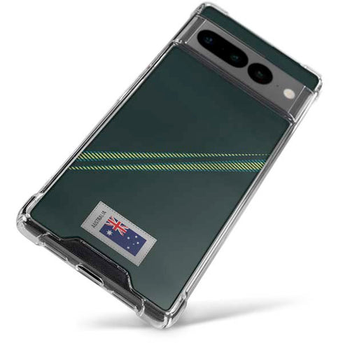 Australia Soccer Flag Google Pixel 7 Pro Clear Case